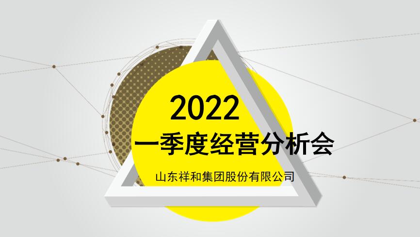 山东BoB(中国)官方网站组织召开2022年一季度经营分析会